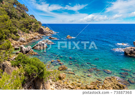 Coast of Lloret de Mar i 73887368