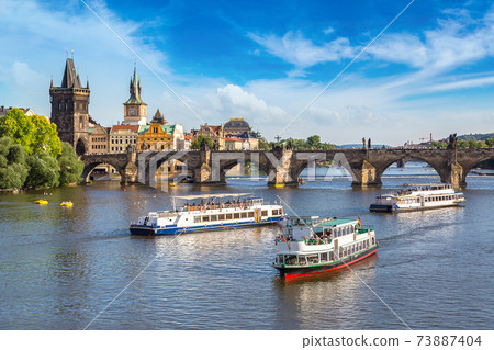 Panoramic view of Prague Panoramic view of Prague 73887404