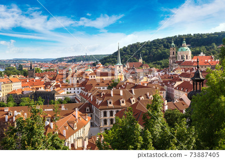 Panoramic view of Prague Panoramic view of Prague 73887405