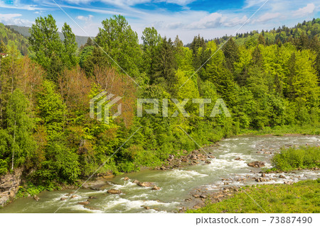 Mountain river 73887490