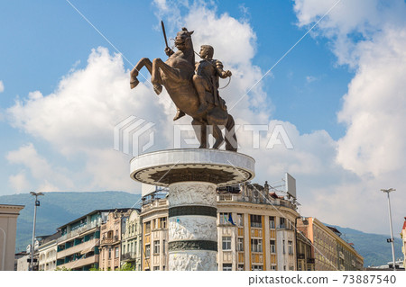 Alexander the Great in Skopje Alexander the Great in Skopje 73887540