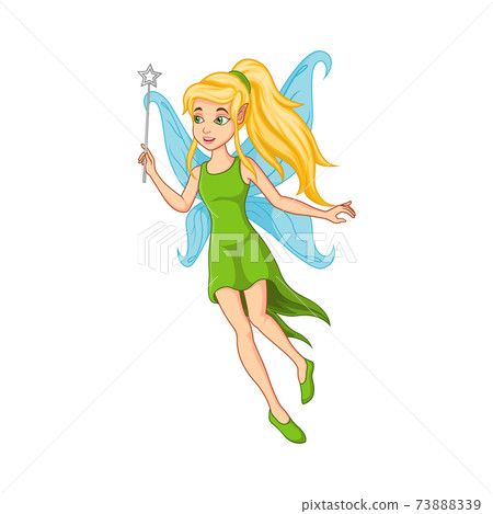 Fairy with deals magic stick