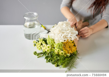 Bouquet 004, step by step installation of flowers in a vase. Flowers bunch, set for home. Fresh cut flowers for decoration home. European floral shop. Delivery fresh cut flower. Bouquet 004, step by step installation of flowers in a vase. Flowers bunch, set for home. Fresh cut flowers for decoration home. European floral shop. Delivery fresh cut flower. 73888494