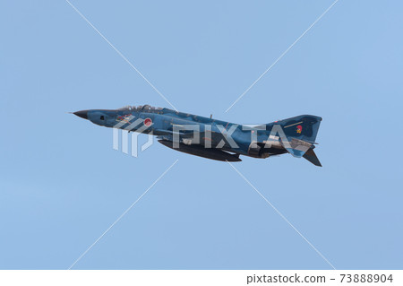 空中自衛隊rf 4e Phantom Ii海上迷彩 照片素材 圖片 7304 圖庫