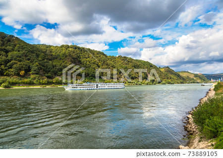 Romantic Rhine valley in Germany 73889105