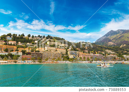 Menton on french Riviera, France 73889353
