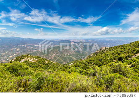 Montserrat mountains in Spain 73889387