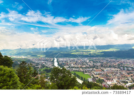 Panoramic view of Innsbruck Panoramic view of Innsbruck 73889417
