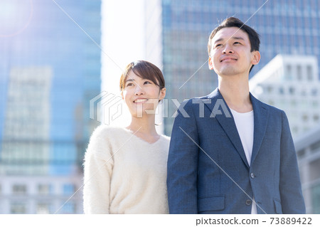 Office district portrait 73889422