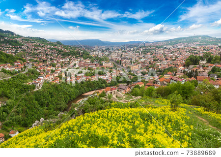 Panoramic view of Sarajevo Panoramic view of Sarajevo 73889689