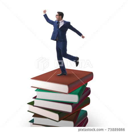Businessman in executive education concept Businessman in executive education concept 73889866
