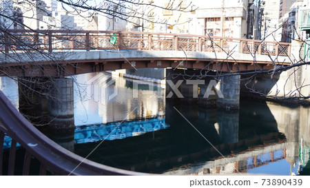 Miyagawa Bridge over the Ooka River in Yokohama, Sakuragicho, and Noge Miyagawa Bridge over the Ooka River in Yokohama, Sakuragicho, and Noge 73890439