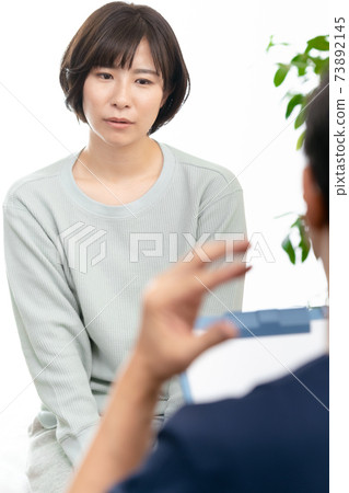 婦女在治療前接受諮詢 婦女在治療前接受諮詢 73892145
