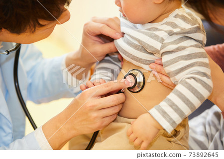 Pediatrics Pediatrics Garden doctor Auscultation Stethoscope Internal medicine 73892645