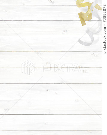 絲帶和木五穀背景情人節白色天父親節生日週年聖誕節等。 73892878
