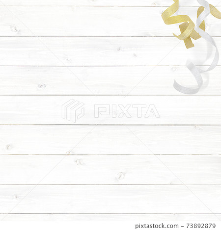 絲帶和木五穀背景情人節白色天父親節生日週年聖誕節等。 73892879