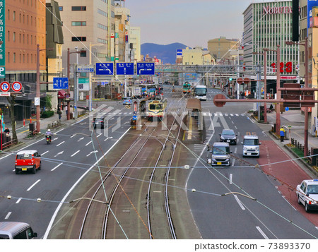 Scenery of Harimaya Bridge intersection Scenery of Harimaya Bridge intersection 73893370