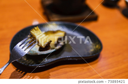 Abalone abalone steak Boso specialty 73893421