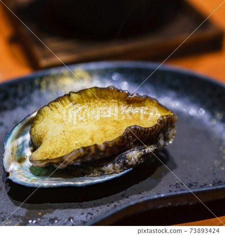 Abalone abalone steak Boso specialty 73893424