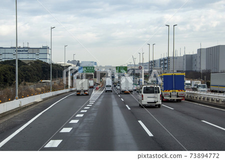 都市高速公路灣岸線東大島出口東行 73894772