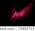Liquid wavy red greed over black background 73895713
