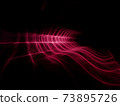 Liquid wavy red greed over black background 73895726