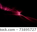Liquid wavy red greed over black background 73895727