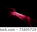 Liquid wavy red greed over black background 73895729