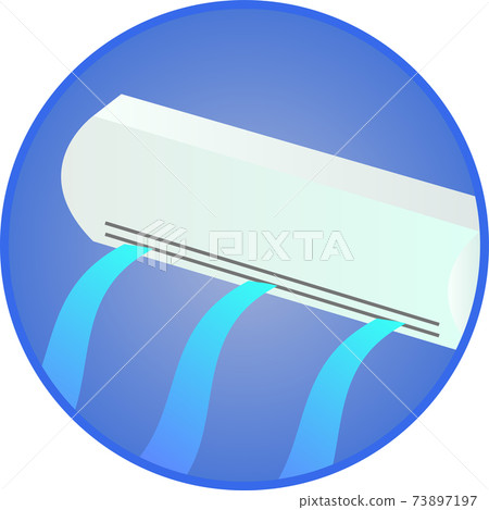簡單的空調/空調圖標 73897197