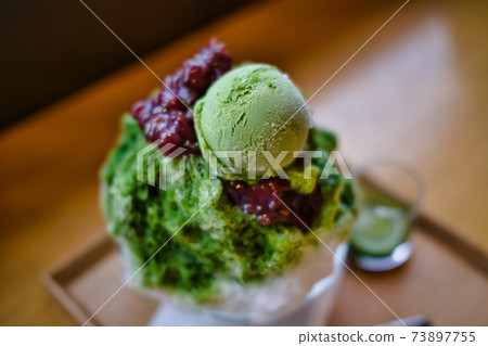 抹茶紅豆冰淇淋 73897755