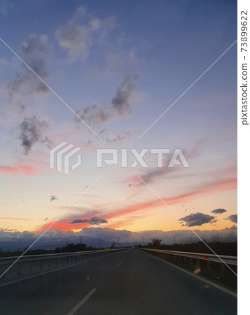 在希臘的日落 在希臘的日落 73899622