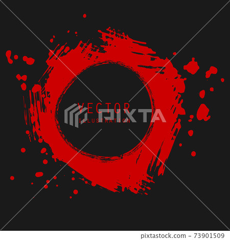 vector splats splashes and blobs of red ink paint in different shapes drips vector splats splashes and blobs of red ink paint in different shapes drips 73901509