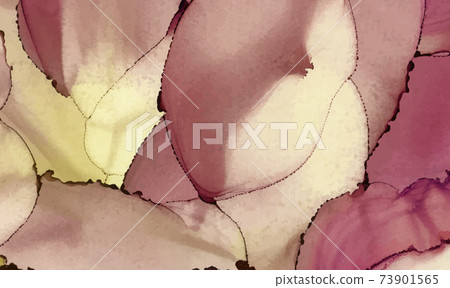 Alcohol ink vector texture banner. Fluid ink abstract background. Alcohol ink vector texture banner. Fluid ink abstract background. 73901565