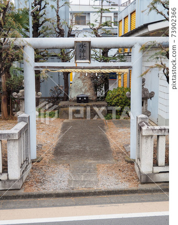Suijin at the old Nakasendo, Toda no Watari Suijin at the old Nakasendo, Toda no Watari 73902366