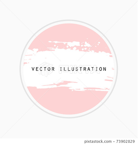 Grunge stamp mockup. Distressed ink style circle mark texture for your design. Grunge stamp mockup. Distressed ink style circle mark texture for your design. 73902829