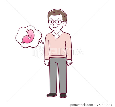 矢量 老人 男人 73902885