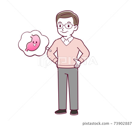 矢量 老人 男人 73902887