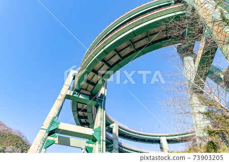 Kawazu Loop Bridge, Kawazu Town, Kamo District, Shizuoka Prefecture 73903205