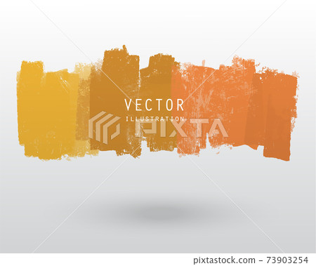 Vector illustration grunge brush style paint coloured blank banner. Vector illustration grunge brush style paint coloured blank banner. 73903254