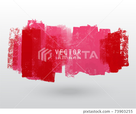 Vector illustration grunge brush style paint coloured blank banner. Vector illustration grunge brush style paint coloured blank banner. 73903255