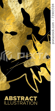 Vector Black and Gold Design Templates for banner. 73903594