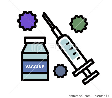 疫苗插圖預防接種注射器病毒電暈流行性感冒傳染病預防對策 疫苗插圖預防接種注射器病毒電暈流行性感冒傳染病預防對策 73904314