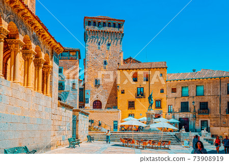 Landscape of Church of San Esteban (Iglesia de San Esteban) and 73908919