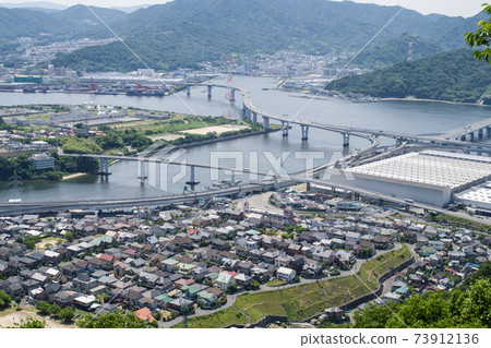 View of Kaita from Hiroshima Ogonzan 73912136