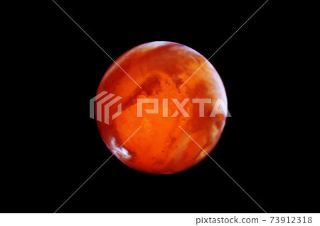 Planet Mars, on a dark background. Elements of this image were furnished by NASA. Planet Mars, on a dark background. Elements of this image were furnished by NASA. 73912318
