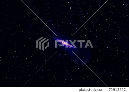 Blue galaxy in deep space. Elements of this image were furnished by NASA. Blue galaxy in deep space. Elements of this image were furnished by NASA. 73912332