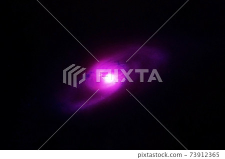 A beautiful, unusual galaxy in deep space. Elements of this image were furnished by NASA. 73912365