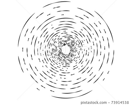 Abstract monochrome psychedelic square background with circular swirl, helix or vortex. Abstract monochrome psychedelic square background with circular swirl, helix or vortex. 73914538