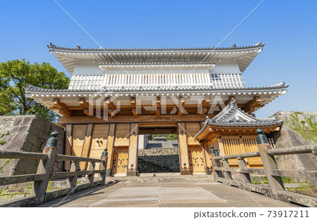 Kagoshima City, Kagoshima Prefecture Japan's Top 100 Castle Tsurumaru Castle (Kagoshima Castle) Goromon 73917211