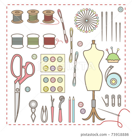 Sewing kit colorful Sewing kit colorful 73918886